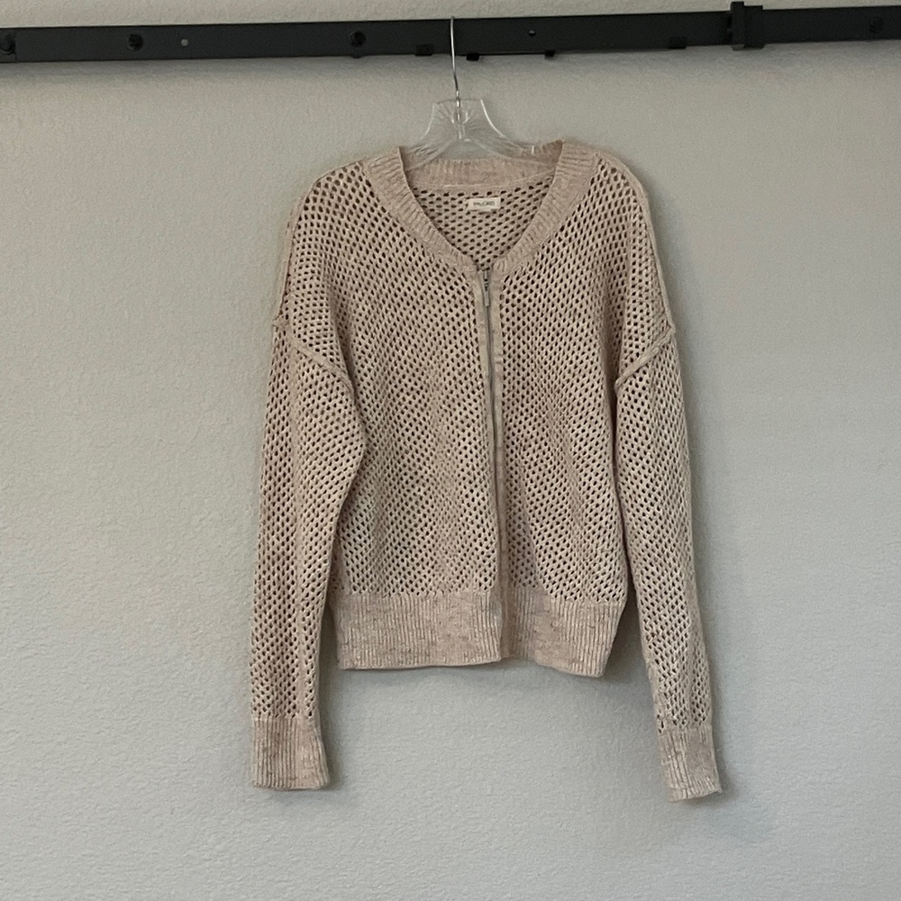 Pilcro Women's Beige Knit Sweater